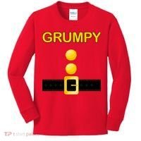 Grumpy Dwarf Costume Kids Long Sleeve Shirt thumb 0