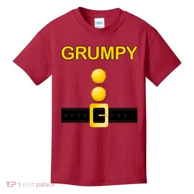Grumpy Dwarf Costume Kids T-Shirt