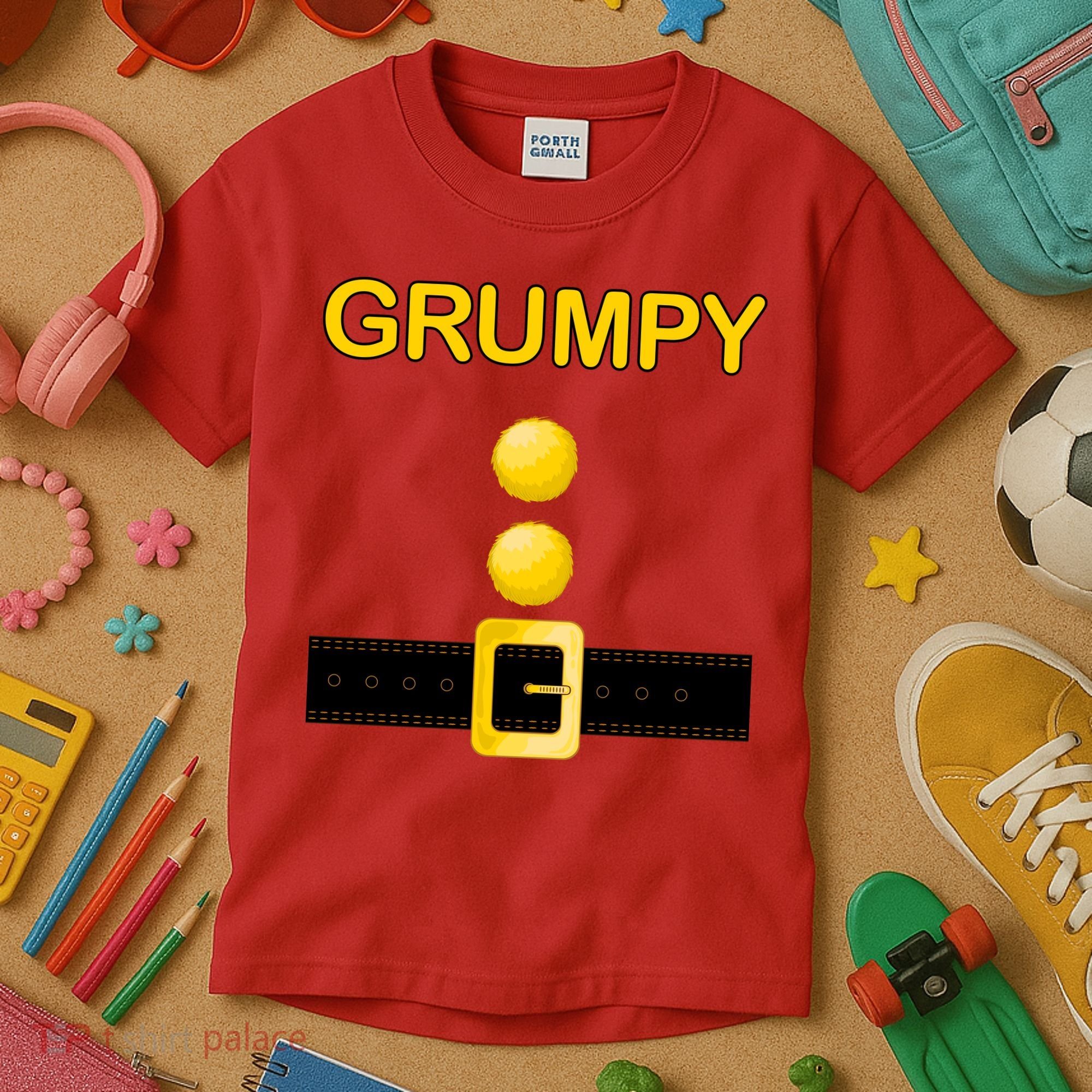 Grumpy Dwarf Costume Kids T-Shirt