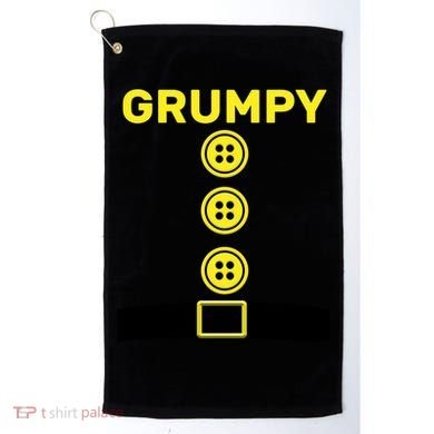 Grumpy Dwarf Halloween Costume  Golf Towel