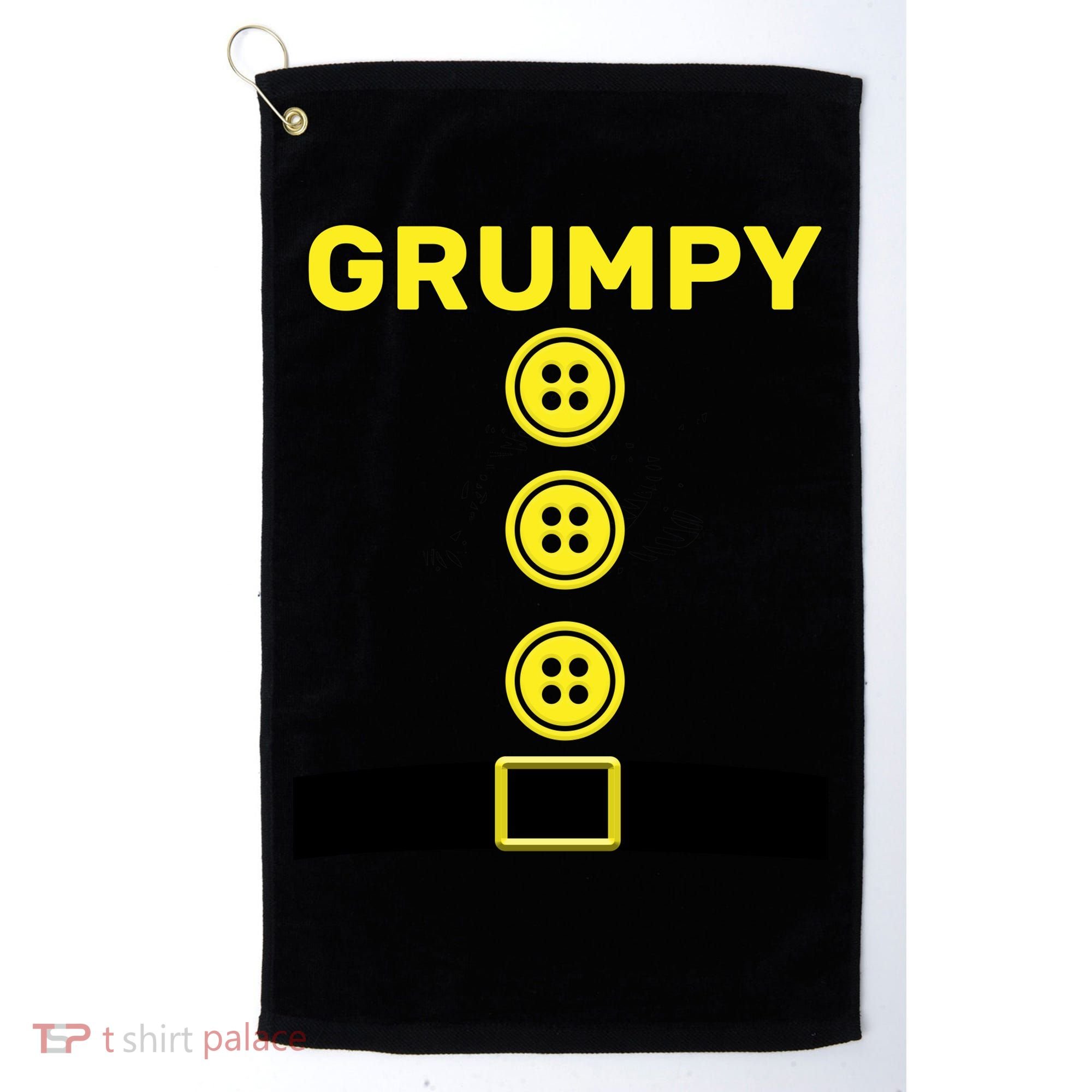 Grumpy Dwarf Halloween Costume  Golf Towel