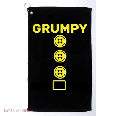 Grumpy Dwarf Halloween Costume Golf Towel