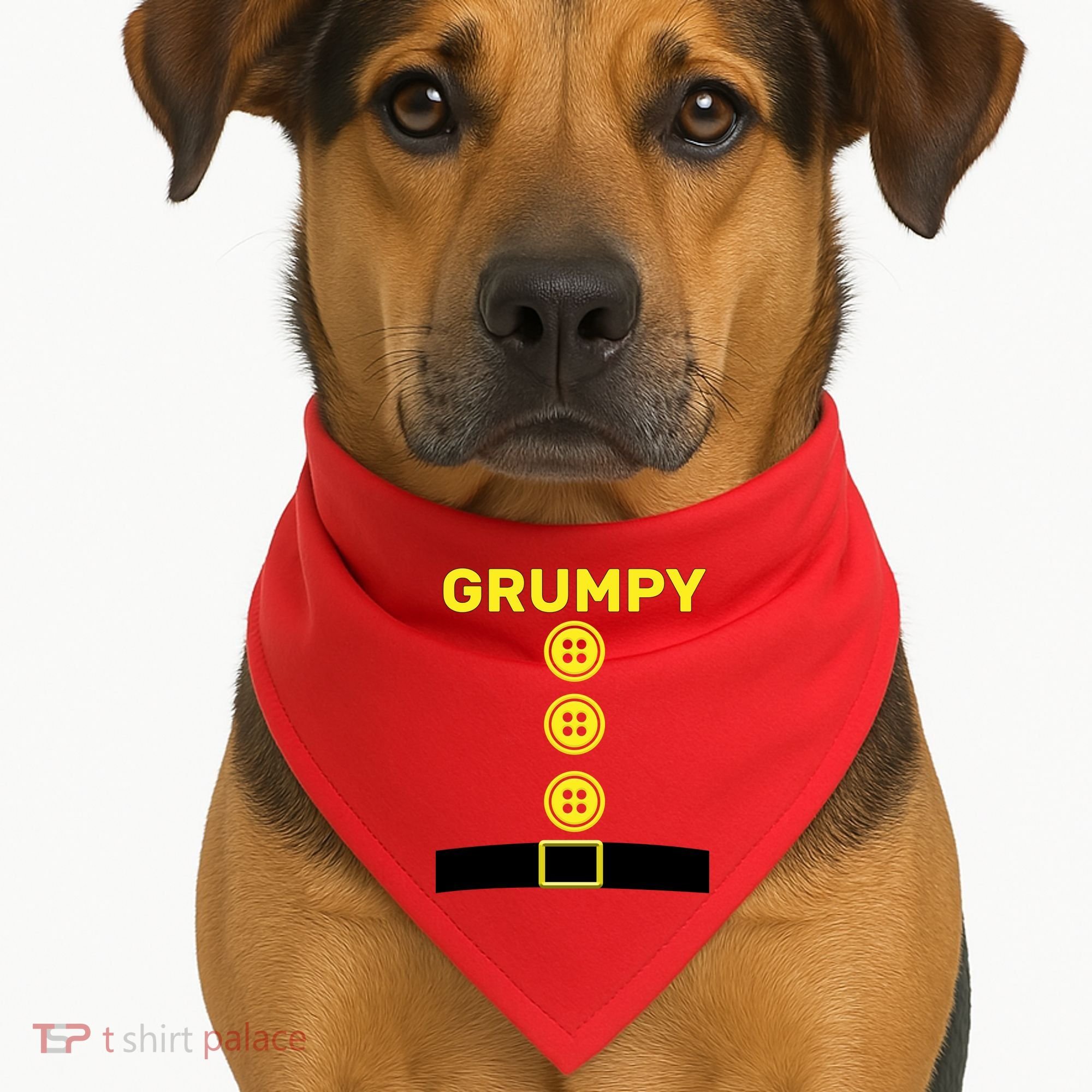 Grumpy Dwarf Halloween Costume  USA-Made Doggie Bandana