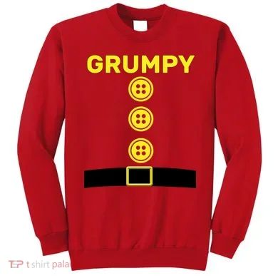 Grumpy Dwarf Halloween Costume  Sweatshirt