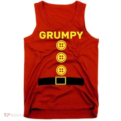 Grumpy Dwarf Halloween Costume  Tank Top