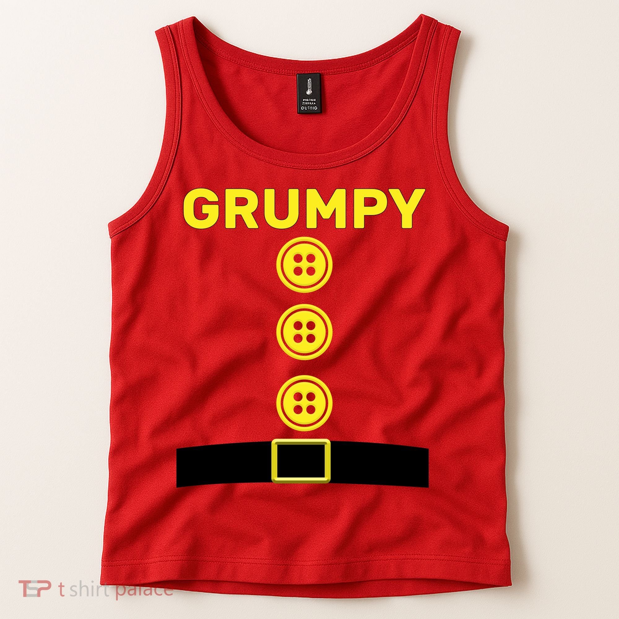 Grumpy Dwarf Halloween Costume  Tank Top