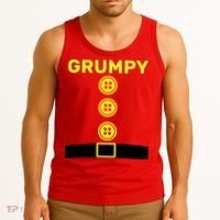Grumpy Dwarf Halloween Costume  Tank Top thumb 3