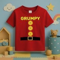 Grumpy Dwarf Halloween Costume  Toddler T-Shirt thumb 3