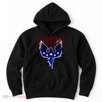 Grunge American Eagle USA Flag Hoodie thumb 0