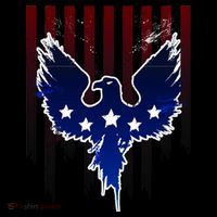 Grunge American Eagle USA Flag Sweatshirt thumb 3