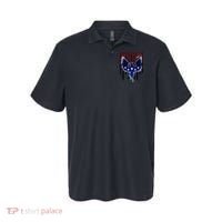 Grunge American Eagle USA Flag Polo thumb 0