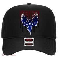 Grunge American Eagle USA Flag Hat thumb 0