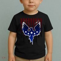 Grunge American Eagle USA Flag Toddler T-Shirt thumb 2