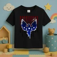 Grunge American Eagle USA Flag Toddler T-Shirt thumb 3