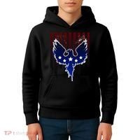 Grunge American Eagle USA Flag Kids Hoodie thumb 4