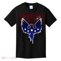Grunge American Eagle USA Flag Kids T-Shirt thumb 0
