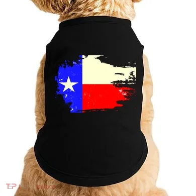 Grunge Texas Flag Doggie Tank