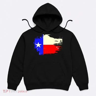 Grunge Texas Flag Hoodie