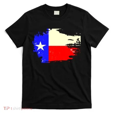 Grunge Texas Flag T-Shirt