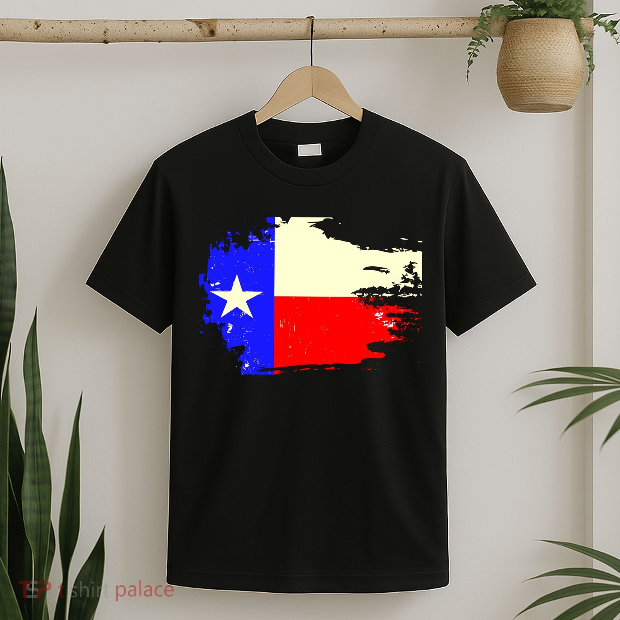Grunge Texas Flag T-Shirt