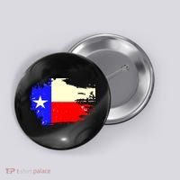 Grunge Texas Flag Button thumb 0