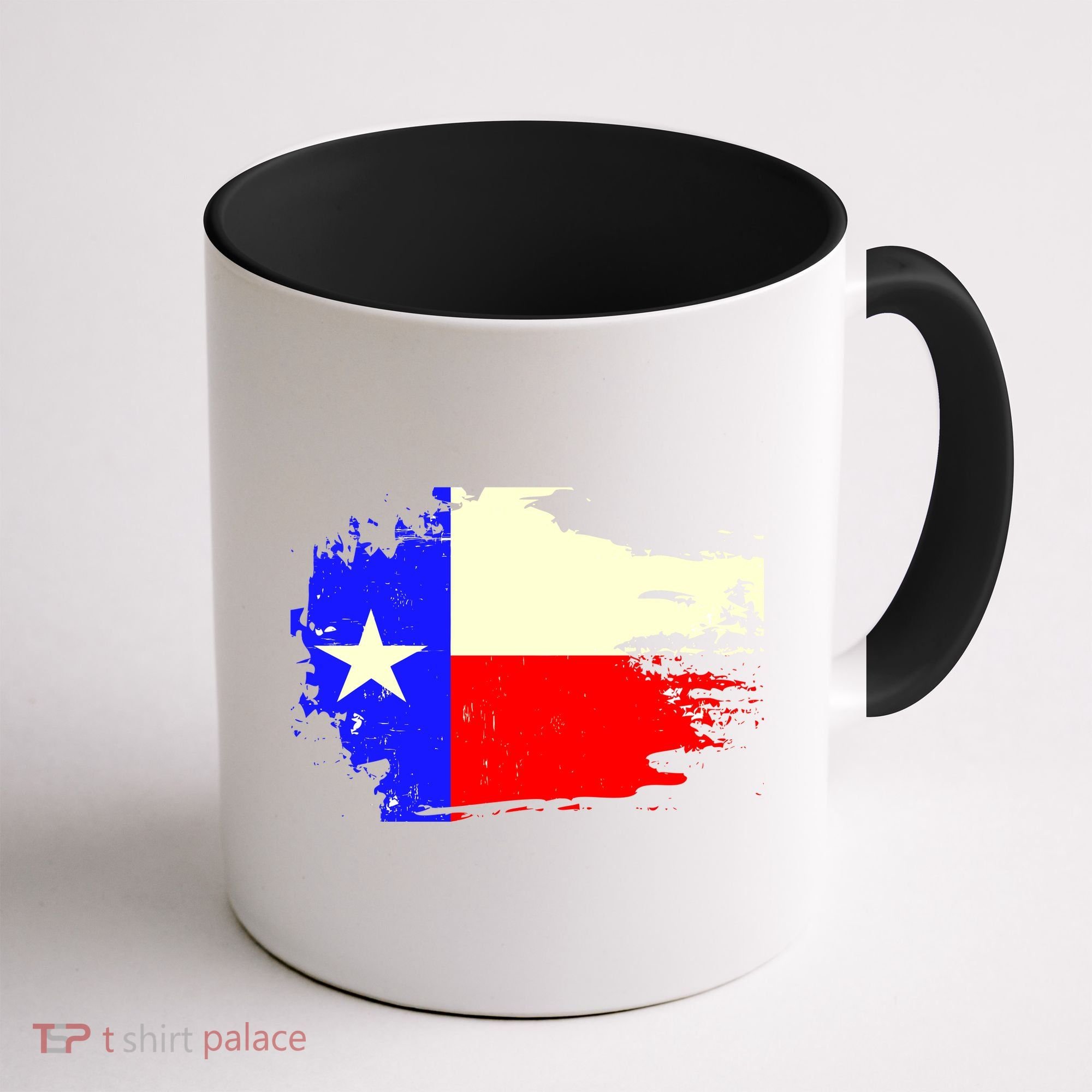 Grunge Texas Flag Coffee Mug