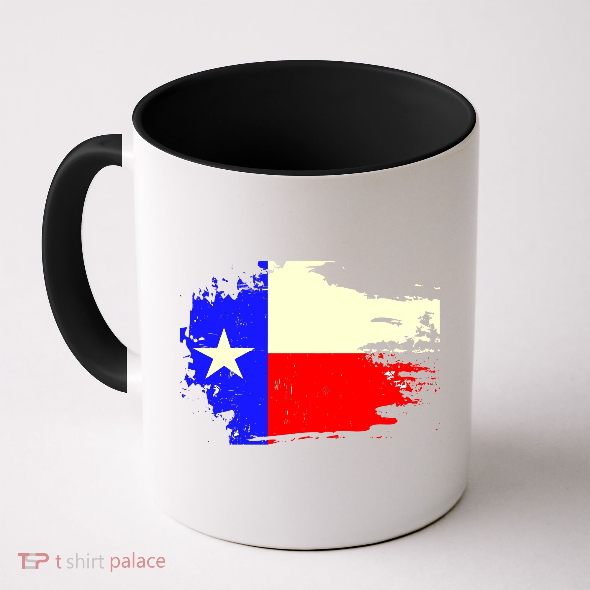 Grunge Texas Flag Coffee Mug