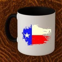Grunge Texas Flag Coffee Mug thumb 2