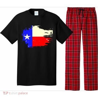 Grunge Texas Flag Pajama Set