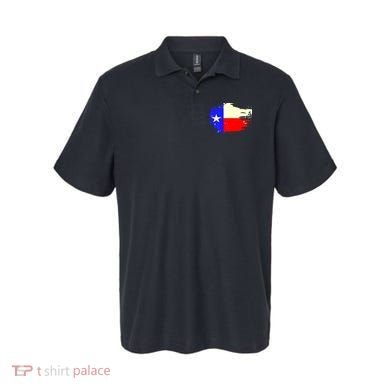 Grunge Texas Flag Polo