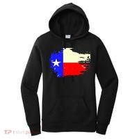 Grunge Texas Flag Women's Hoodie thumb 0