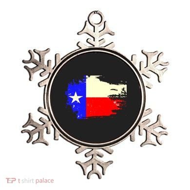 Grunge Texas Flag Ornament
