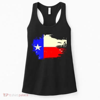 Grunge Texas Flag Women's Tank Top