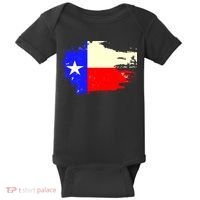 Grunge Texas Flag Baby Bodysuit thumb 0