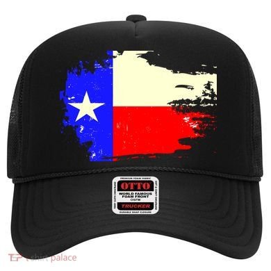 Grunge Texas Flag Hat
