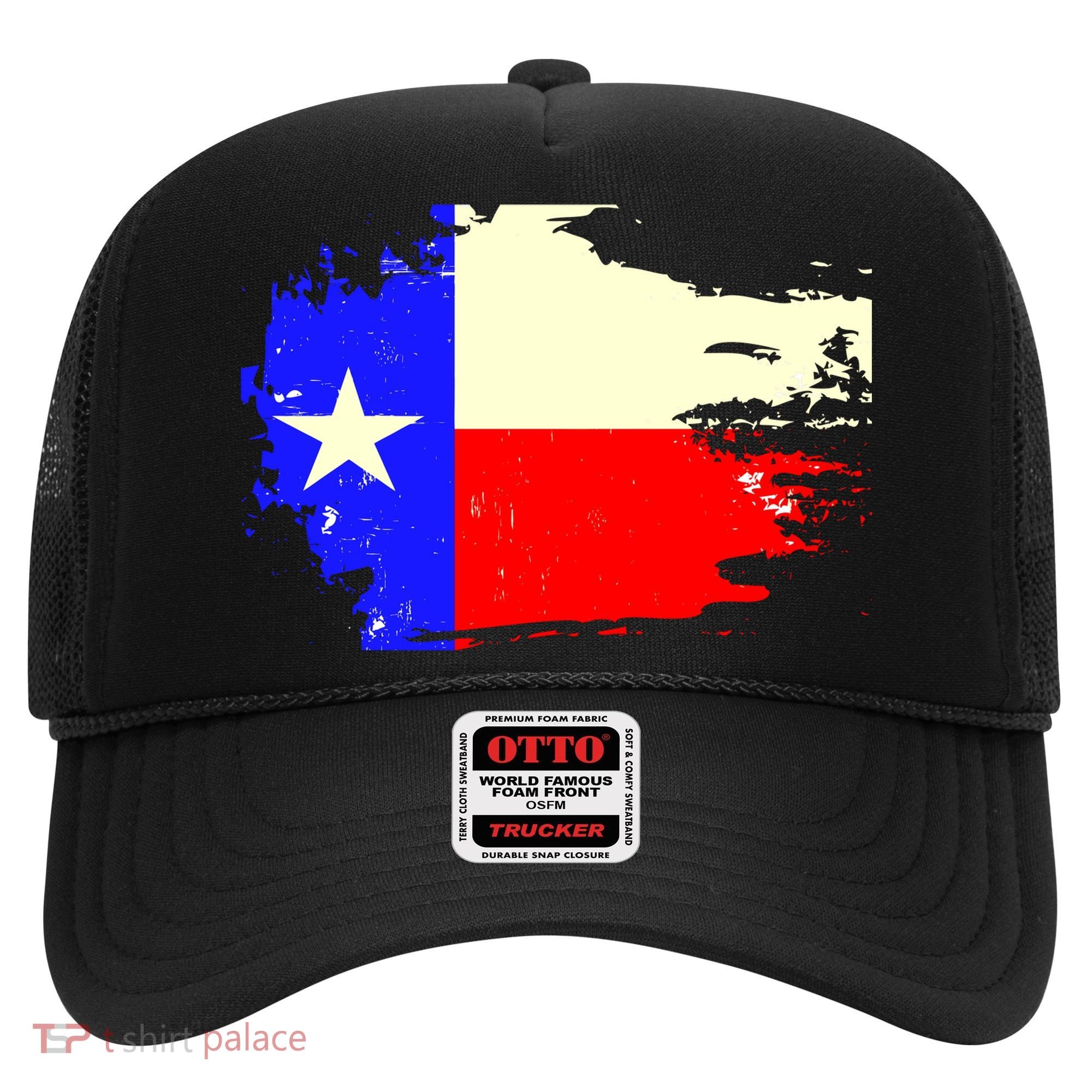 Grunge Texas Flag Hat