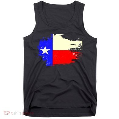 Grunge Texas Flag Tank Top