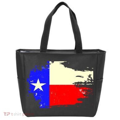 Grunge Texas Flag Tote Bag