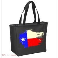 Grunge Texas Flag Tote Bag thumb 2