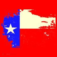 Grunge Texas Flag Santa Hat thumb 1