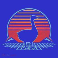Goose Retro Vintage 80s Style Animal Lover Gift Great Gift T-Shirt thumb 7