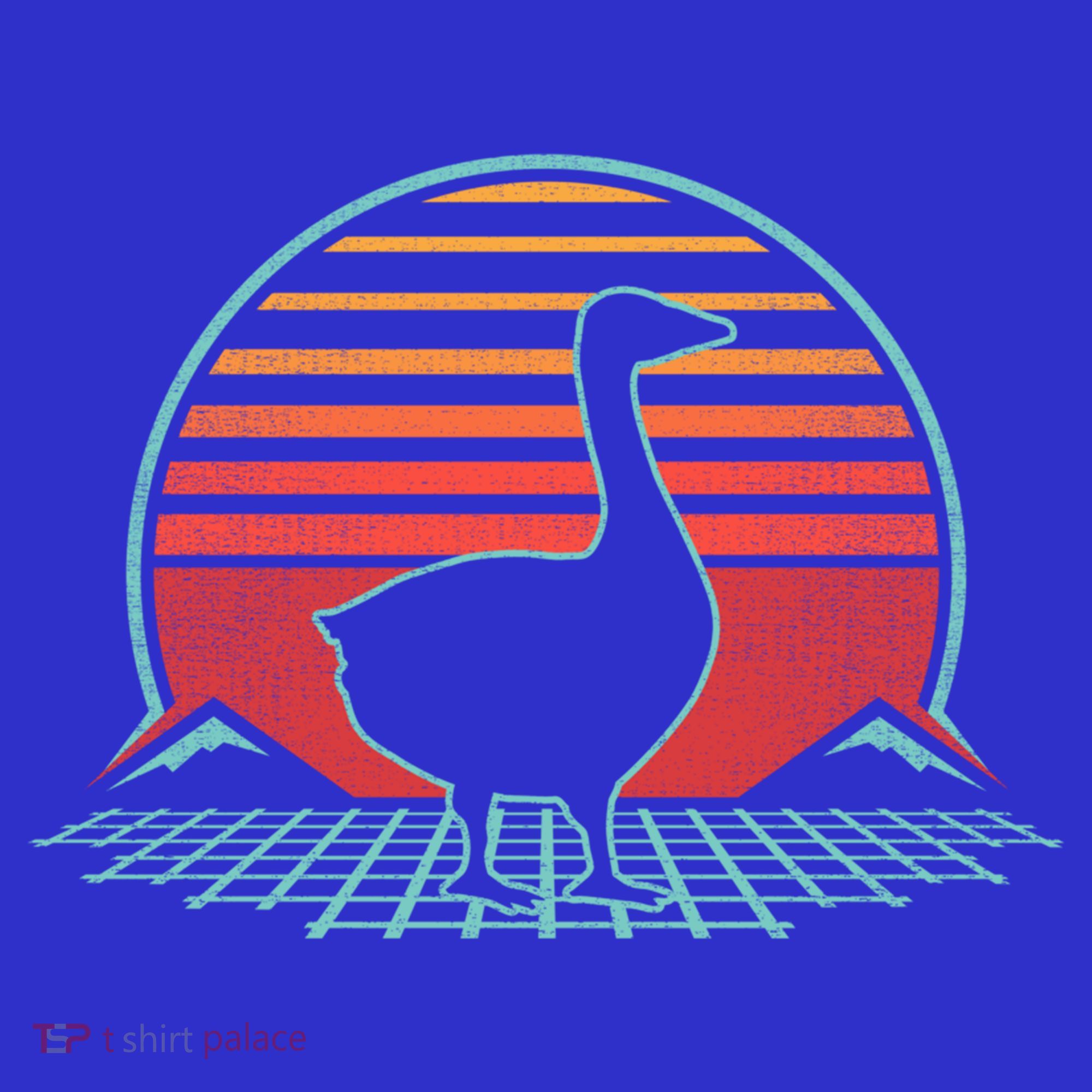 Goose Retro Vintage 80s Style Animal Lover Gift Great Gift T-Shirt