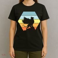 Griffin Retro Vintage Sunset Lion Eagle Mythical Creature T-Shirt thumb 4