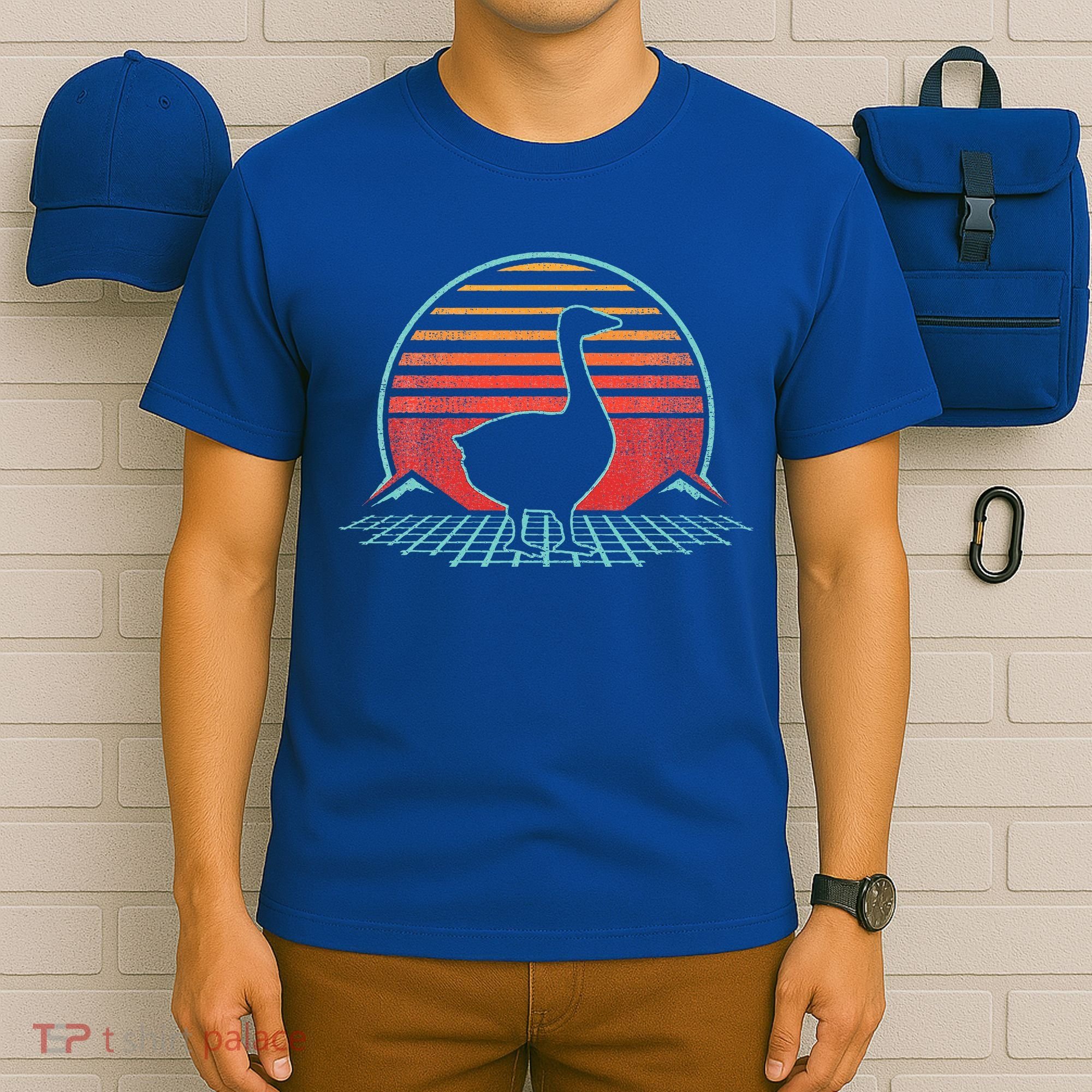 Goose Retro Vintage 80s Style T-Shirt