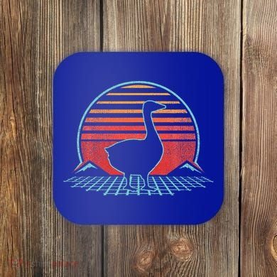 Goose Retro Vintage 80s Style Coaster