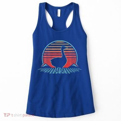 Goose Retro Vintage 80s Style Women's Tank Top