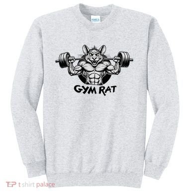 Gym Rat Workout Sweatshirt