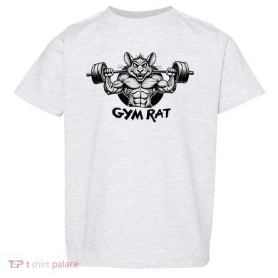 Gym Rat Workout Toddler T-Shirt