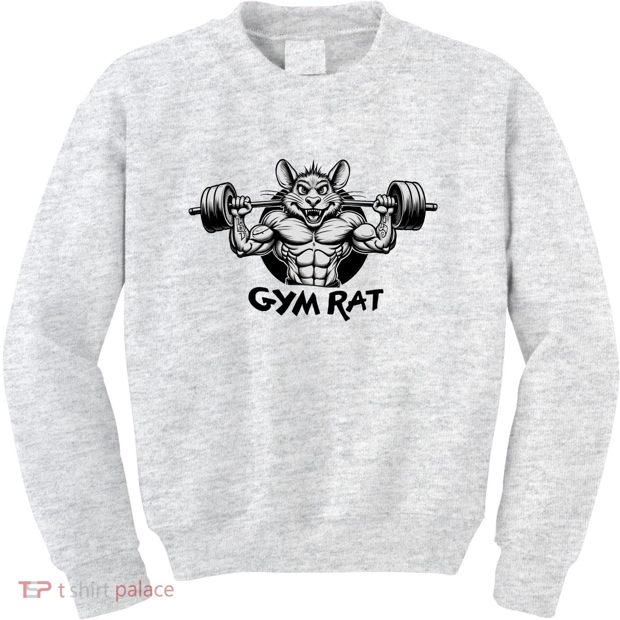 Gym Rat Workout Kids Sweatshirt
