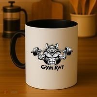 Gym Rat Workout Coffee Mug thumb 4
